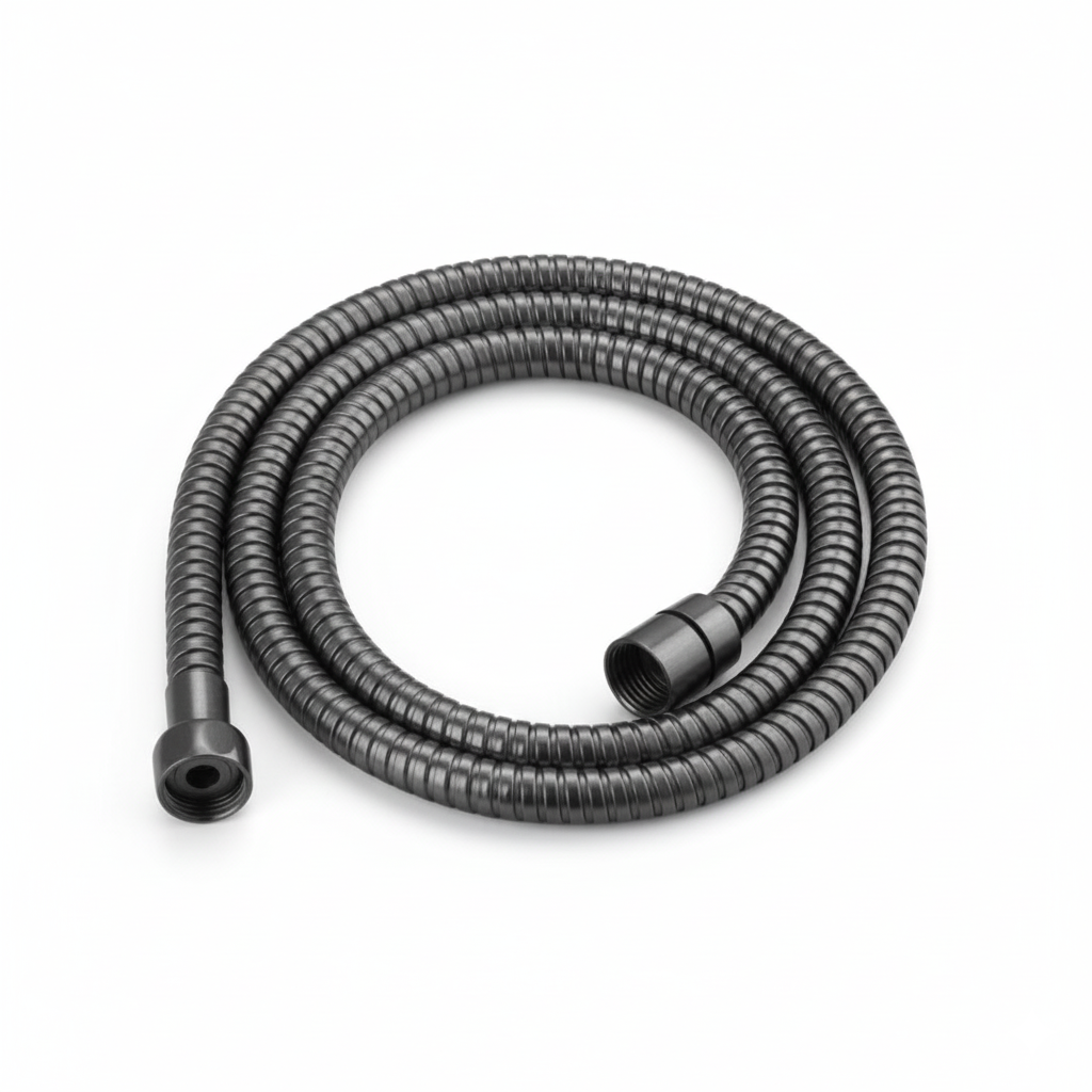 Flexible  1.7m Ducha lat�n Grafito Cepillado 086GR Griferias Borras