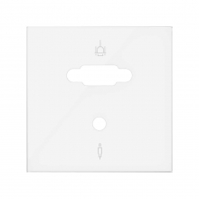 ref. 10000091-230 | Tapa Simon 100 para conector VGA+minijack 2M blanco mate