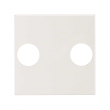 Tapa para Toma R-TV+Sat 20000053-090 SIMON 270 Blanco