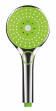 Ref. HS712V | Manual ducha 3 Funciones - cromo/Ver- - Griferas Borrs