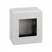 ref. 4490780-035 | Caja vacia IP40 Simon 44 AQUA gris