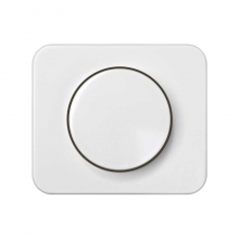 ref. 75054-30 | Placa para regulador electronico Simon 75 blanco nieve