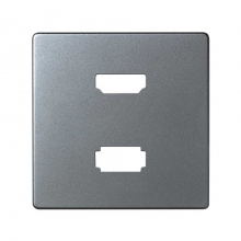 ref. 8201095-093 | Tapa conector HDMI Simon 82 V1.4+USB2.0 tipo-A