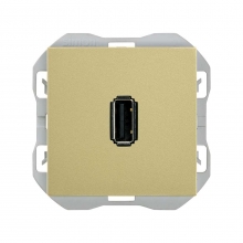Conector Usb datos tipo A 20000090-097 SIMON 270 Bronce