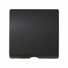 ref. 8200051-098 | Tapa salida cable / pulsador de tirador Simon 82 negro mate
