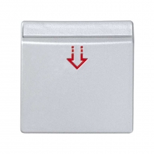 ref. 82078-63 | Tapa interruptor tarjeta codificada Simon 82 aluminio