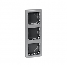 ref. 73631-63 | Marco Simon 73 loft con 3 elementos vertical aluminio