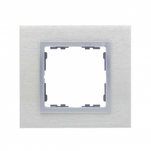ref. 82917-34 | Marco Simon 82 con 1 elemento nature acero inoxidable mate con interior aluminio
