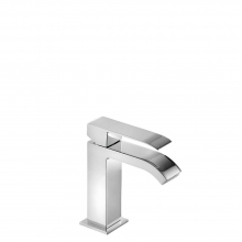 Ref. 00610101 | Monomando lavabo CUADRO-TRES 159mm cano cascada cromo