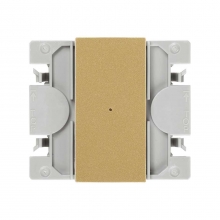 Conmutador electrnico iO tecla estrecha 21001201-095 SIMON 270 Oro