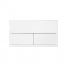 ref. 10020201-230 | Kit frontal Simon 100 con 2 elementos 2 teclas blanco mate