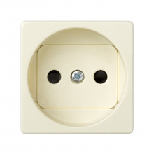 ref. 27431-62 | ENCHUFE BIPOLAR+SEGURIDAD SIMON 27 MARFIL