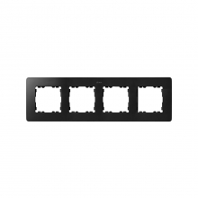 ref. 8200640-038 | Marco DETAIL 82 con 4 elementos grafito base blanco