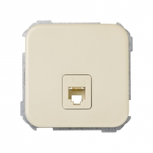 ref. 31481-31 | Toma telefono Simon 31 con 6 conexiones marfil