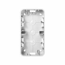 ref. 75761-30 | Caja superficie 2 elementos (alta)Simon 75 blanco nieve