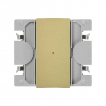 Conmutador electrnico iO tecla estrecha 21001201-097 SIMON 270 Bronce