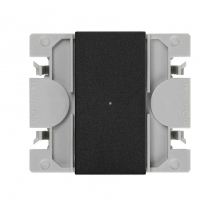 Conmutador electrnico iO tecla estrecha 21001201-098 SIMON 270 Negro Mate