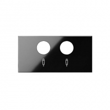 ref. 10000053-138 | Tapa para toma R-TV+SAT Simon 100 negro
