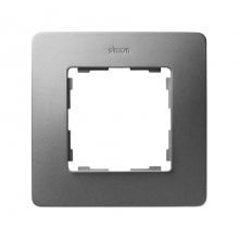 ref. 8200610-293 | Marco DETAIL 82 con 1 elemento aluminio frio base negro