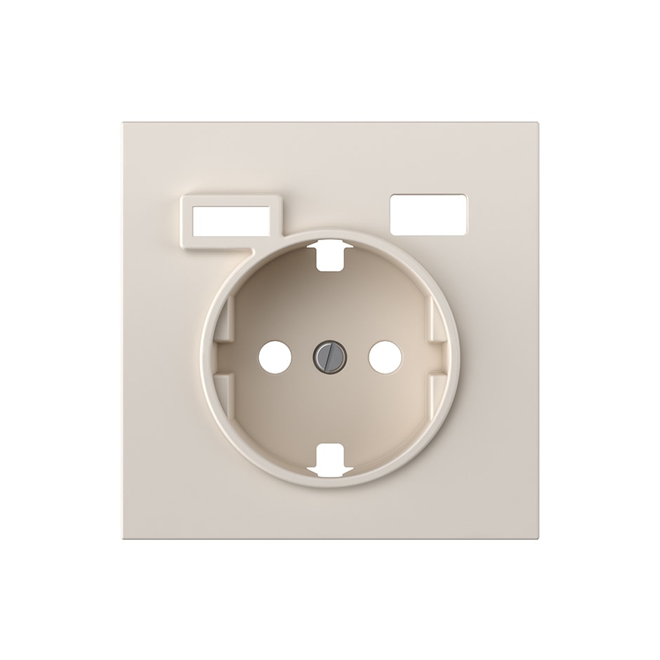 Tapa para schuko + 2USB A+C arena mate | Simon 360 arena mate