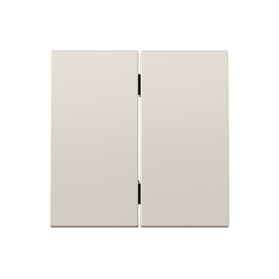 Tecla doble para mecanismo doble cruce basculante arena mate | Simon 360 arena mate