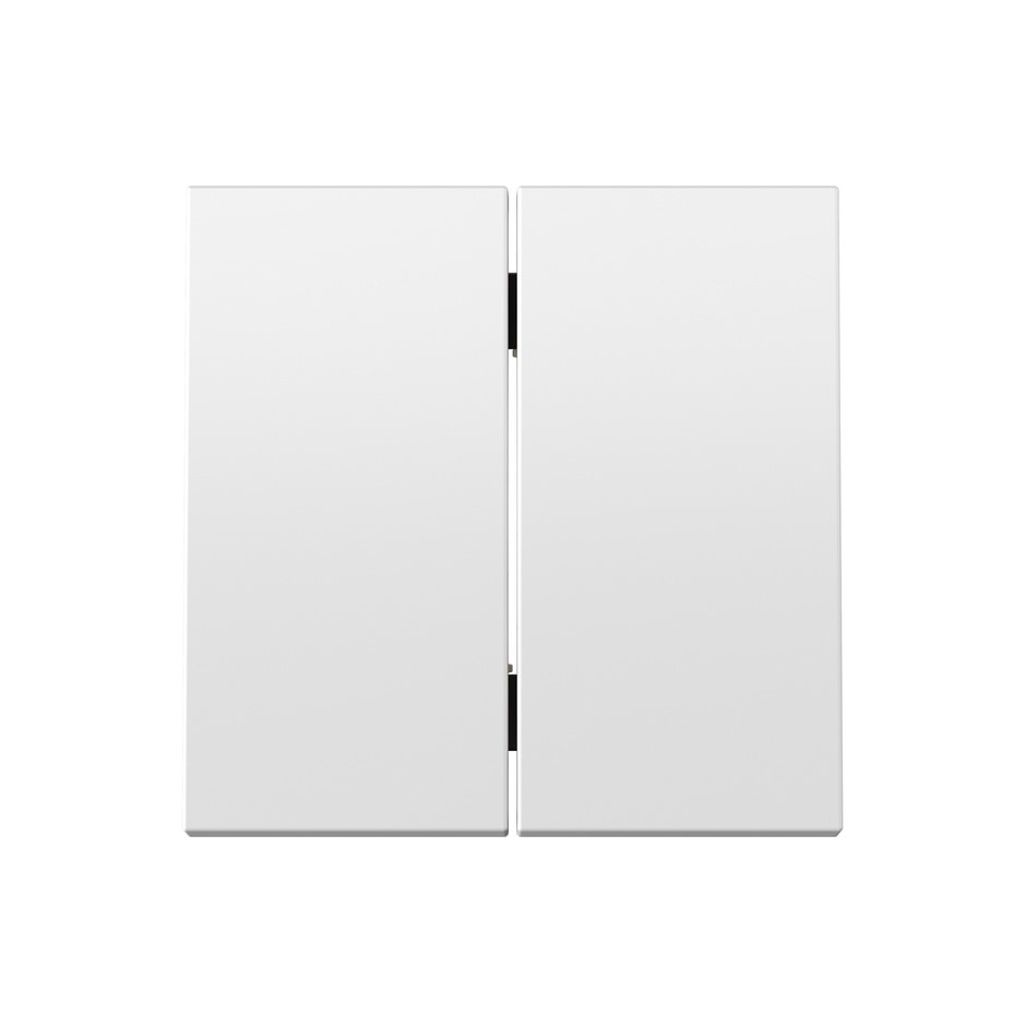 Tecla doble para mecanismo doble cruce basculante blanco mate | Simon 360 blanco mate