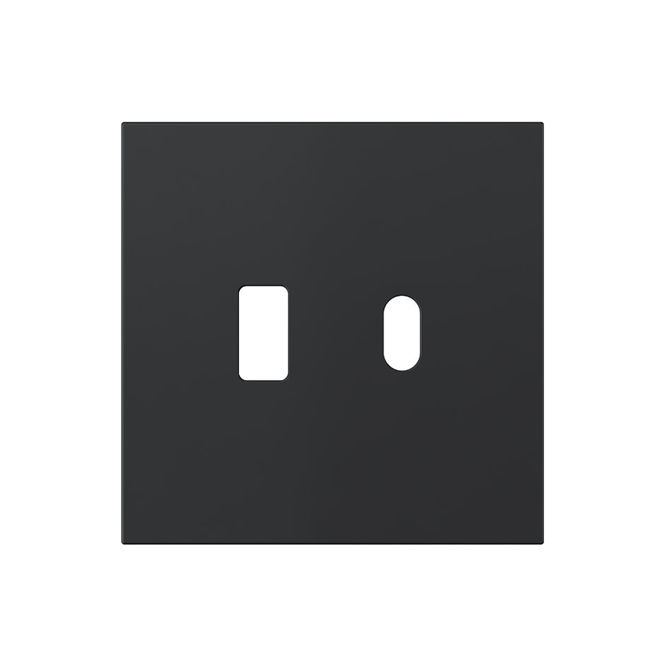 Tapa para USB A+C negro mate | Simon 360 negro mate