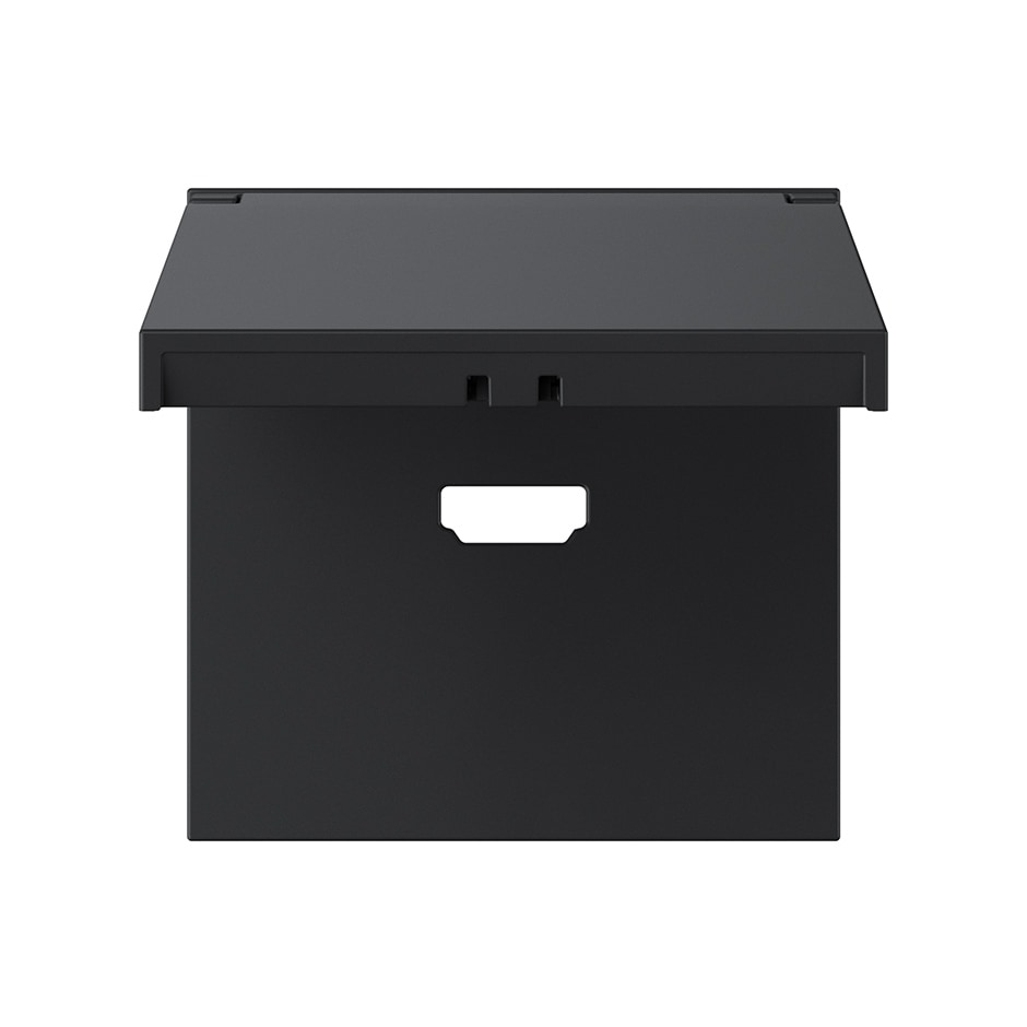 Tapa para conector HDMI IP44 negro mate | Simon 360 negro mate