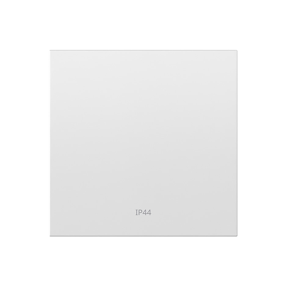 Tecla individual para mecanismo IP44 pulsante blanco mate | Simon 360 blanco mate