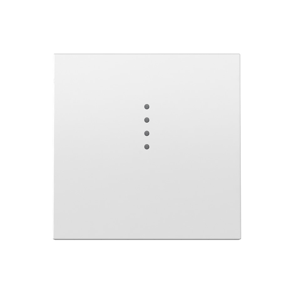 Tecla individual para interruptor regulable LOLA blanco mate | Simon 360 blanco mate