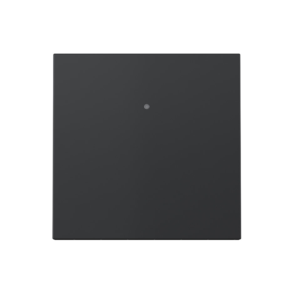 Tecla individual para conmutador electr�nico LOLA negro mate | Simon 360 negro mate