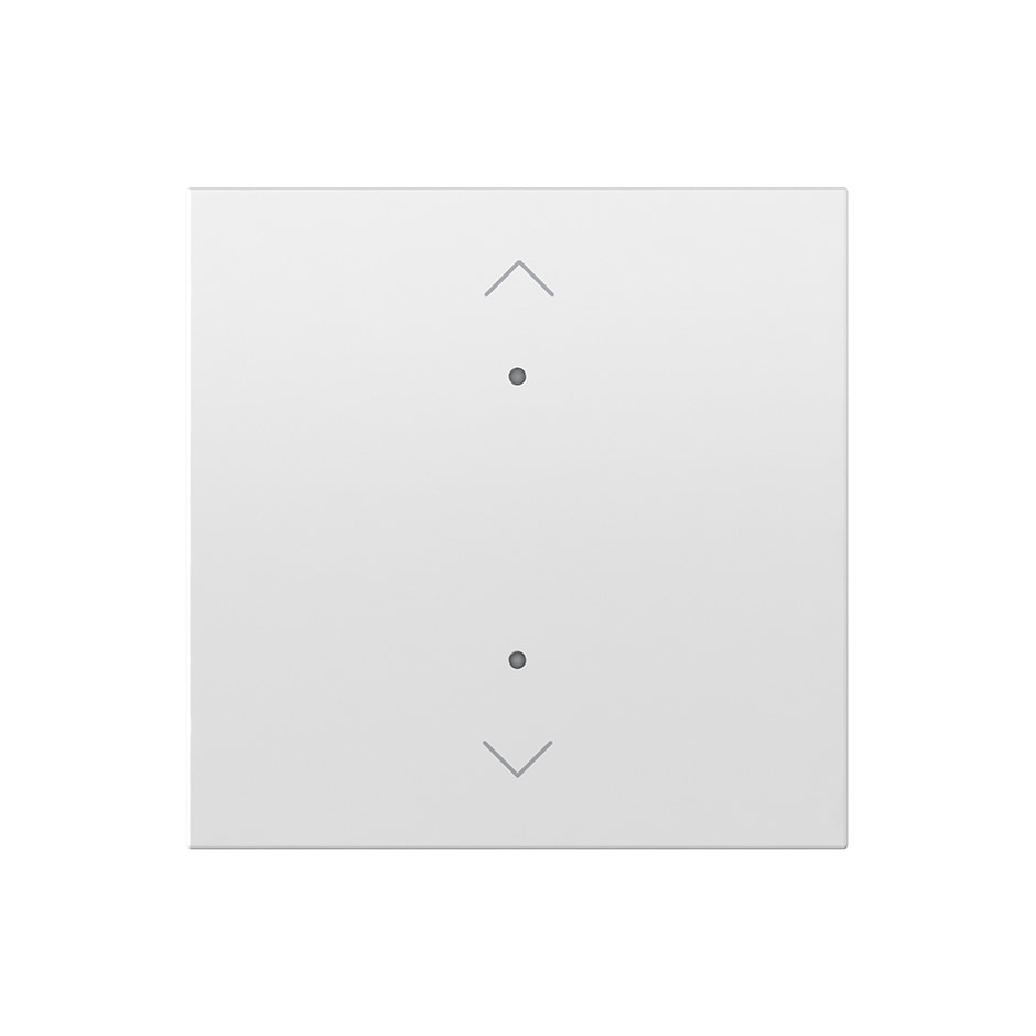 Tecla individual para interruptor de persianas LOLA blanco mate | Simon 360 blanco mate