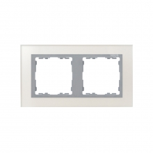 ref. 82927-62 | Marco Simon 82 con 2 elementos nature cristal plata