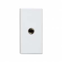 ref. 2701092-030 | Conector tapa minijack modulo estrecho 27 PLAY blanco