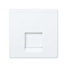ref. 27087-35 | Adaptador 1 conector RJ-AMP blanco nieve