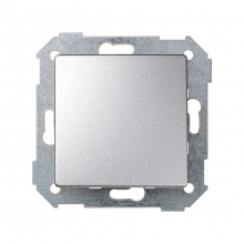 ref. 8200101-093 | Interruptor unipolar 10AX Simon 82 embornamiento rapido + tecla aluminio frio