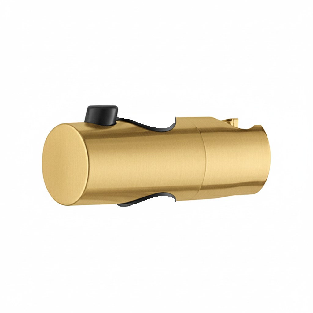 Soporte deslizante  ducha telesc Ducha � 24 ABS Dorado cepillado 403TG Griferias Borras