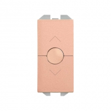 Interruptor de Persianas 3 pos. tecla estrecha 20001333-091 SIMON 270 Cobre