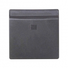 ref. 8200078-096 | Tapa Simon 82 con visor interruptor de tarjeta titanio