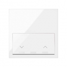 ref. 10020116-130 | Kit frontal Simon 100 con 1 elemento persianas IO blanco