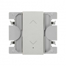 Interruptor de Persianas iO tecla estrecha 21001333-093 SIMON 270 Aluminio
