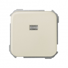 ref. 31669-31 | Pulsador sin grabado con luminoso Simon 31 marfil