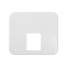 ref. 75062-30 | Placa Simon 75 para toma telefono 0 blanco nieve