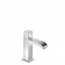 Ref. 00610102 | Monomando lavabo 169mm CUADRO-TRES con cano cascada cromo