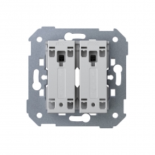 Doble cruzamiento pulsante 10AX 250V~ con sistema de embornamiento r�pido | Simon 360