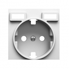 ref. 8200049-030 | Tapa para base de enchufe schuko Simon 82 con 2 bocas carga USB 2.1A tipo A blan