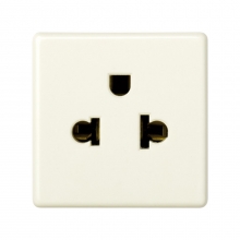 ref. 27439-32 | Enchufe 2P mixta 10A europea-americana Simon 27 marfil