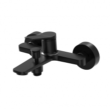 Monomando bao/ducha NEGRO conjunto BORRS ducha AVA3763NM