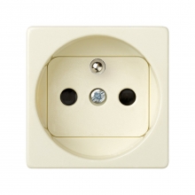 ref. 27458-32 | Base enchufe bipolar toma tierra frances/seguridad Simon 27 marfil