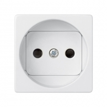 ref. 27431-65 | Enchufe bipolar+seguridad SIMON 27 blanco nieve